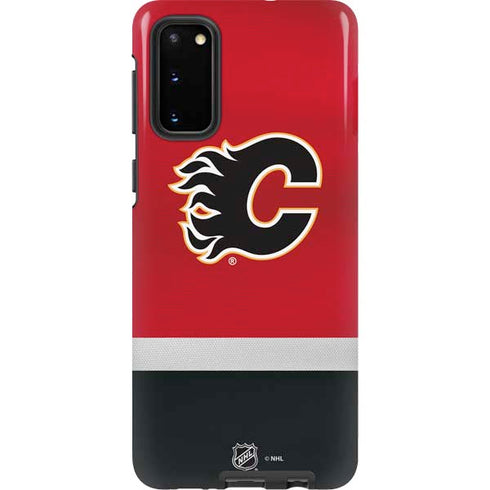NHL Calgary Flames Jersey Galaxy S20 Pro Case