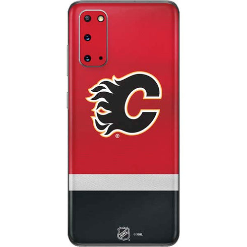 NHL Calgary Flames Jersey Galaxy S20 Skin