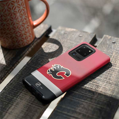NHL Calgary Flames Jersey Galaxy S20 Ultra 5G Pro Case