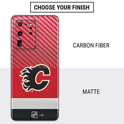 NHL Calgary Flames Jersey Galaxy S20 Ultra 5G Skin