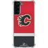 NHL Calgary Flames Jersey Galaxy S21 FE Clear Case
