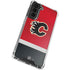 NHL Calgary Flames Jersey Galaxy S21 FE Clear Case
