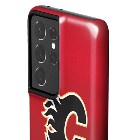 NHL Calgary Flames Jersey Galaxy S21 Ultra 5G Pro Case