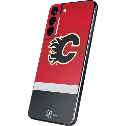NHL Calgary Flames Jersey Galaxy S22 Plus Skin