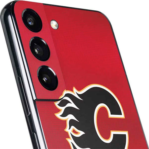 NHL Calgary Flames Jersey Galaxy S22 Plus Skin
