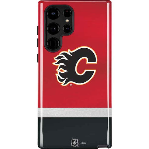 NHL Calgary Flames Jersey Galaxy S22 Ultra Pro Case