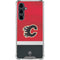 NHL Calgary Flames Jersey Galaxy S23 FE Clear Case
