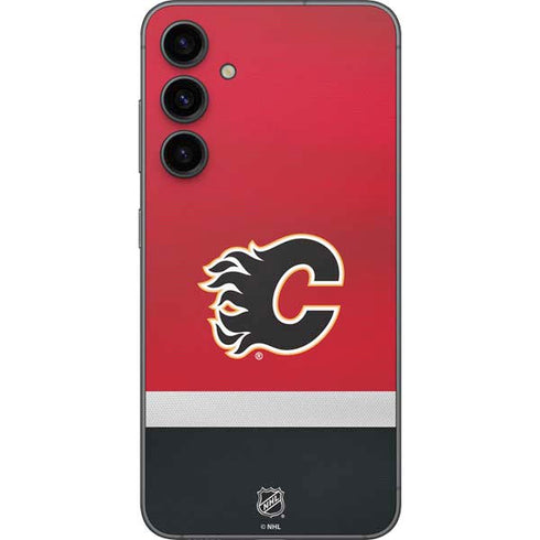 NHL Calgary Flames Jersey Galaxy S23 FE Skin