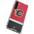 NHL Calgary Flames Jersey Galaxy S23 Plus Clear Case