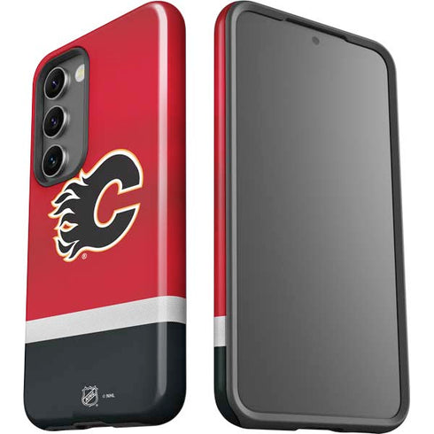 NHL Calgary Flames Jersey Galaxy S23 Pro Case