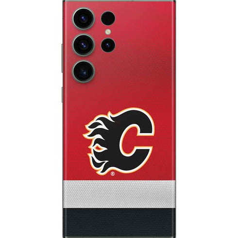 NHL Calgary Flames Jersey Galaxy S23 Ultra Skin