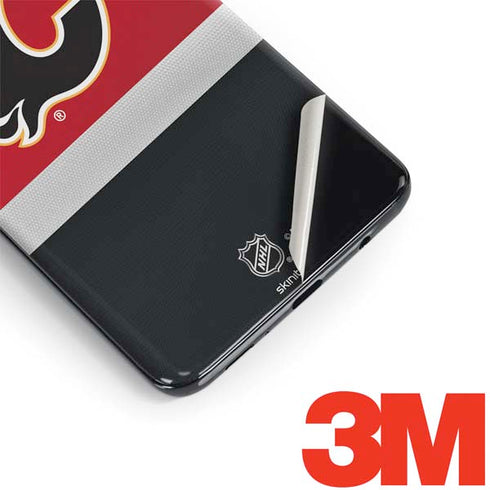 NHL Calgary Flames Jersey Galaxy S9 Skin