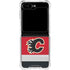 NHL Calgary Flames Jersey Galaxy Z Flip5 5G Clear Case