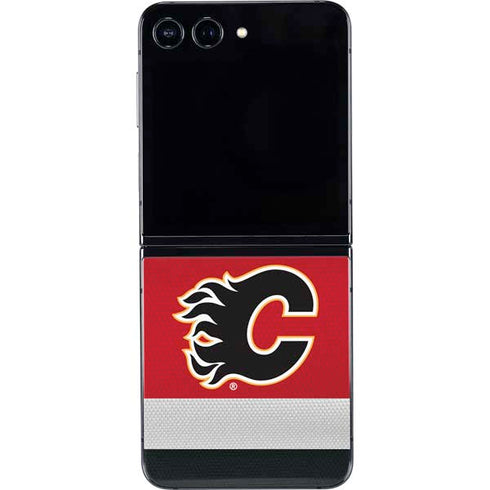 NHL Calgary Flames Jersey Galaxy Z Flip5 5G Skin
