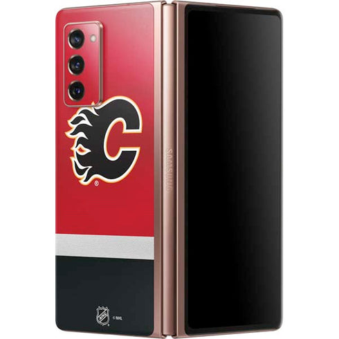 NHL Calgary Flames Jersey Galaxy Z Fold2 5G Skin