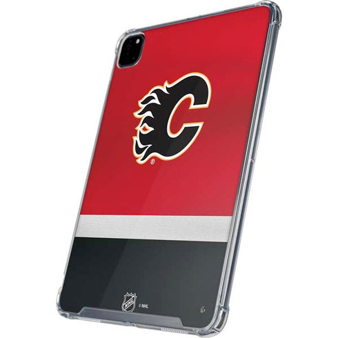 NHL Calgary Flames Jersey iPad Pro 12.9in (2020) Clear Case