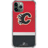 NHL Calgary Flames Jersey iPhone 11 Pro Max Clear Case