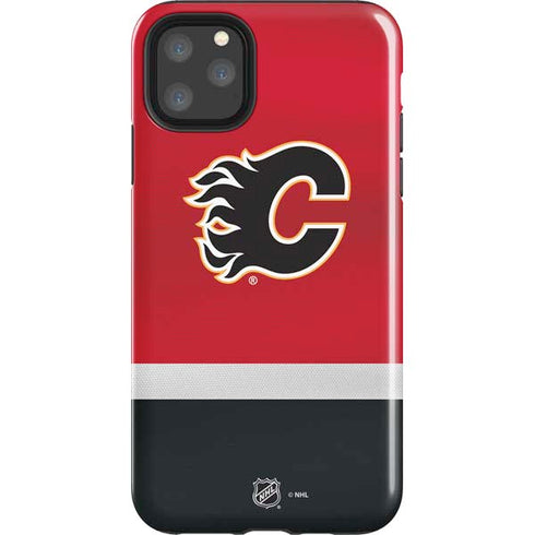 NHL Calgary Flames Jersey iPhone 11 Pro Max Impact Case