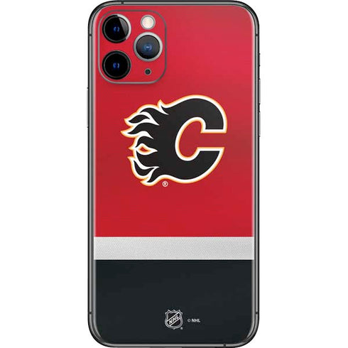 NHL Calgary Flames Jersey iPhone 11 Pro Skin