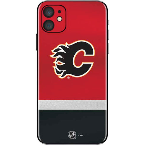 NHL Calgary Flames Jersey iPhone 11 Skin