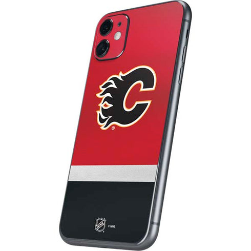 NHL Calgary Flames Jersey iPhone 11 Skin