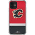 NHL Calgary Flames Jersey iPhone 12 Clear Case