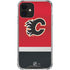 NHL Calgary Flames Jersey iPhone 12 Mini Clear Case