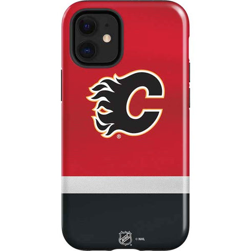 NHL Calgary Flames Jersey iPhone 12 Mini Impact Case