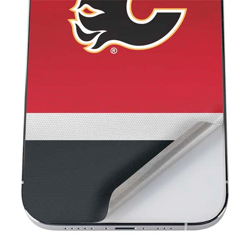 NHL Calgary Flames Jersey iPhone 12 Pro Skin