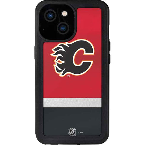 NHL Calgary Flames Jersey iPhone 13 Mini Waterproof Case