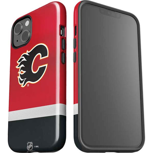 NHL Calgary Flames Jersey iPhone 15 Plus Impact Case