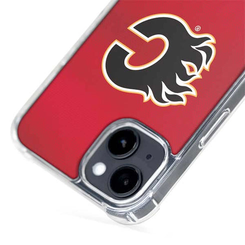 NHL Calgary Flames Jersey iPhone 15 Plus MagSafe Case