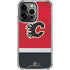 NHL Calgary Flames Jersey iPhone 14 Pro Clear Case