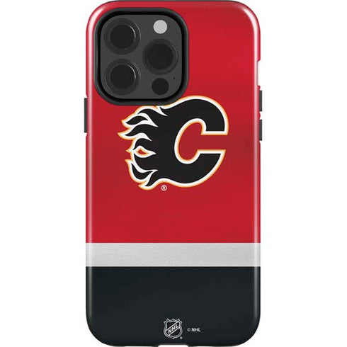 NHL Calgary Flames Jersey iPhone 15 Pro Impact Case