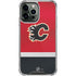 NHL Calgary Flames Jersey iPhone 14 Pro Max Clear Case