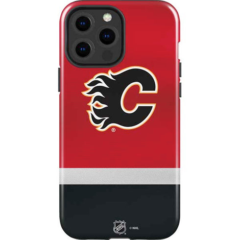 NHL Calgary Flames Jersey iPhone 15 Pro Max Impact Case