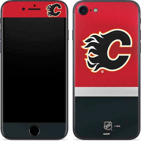NHL Calgary Flames Jersey iPhone SE (2nd & 3rd Gen) Skin