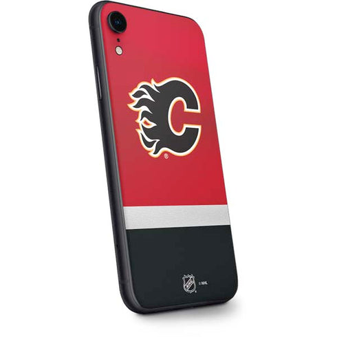 NHL Calgary Flames Jersey iPhone XR Skin