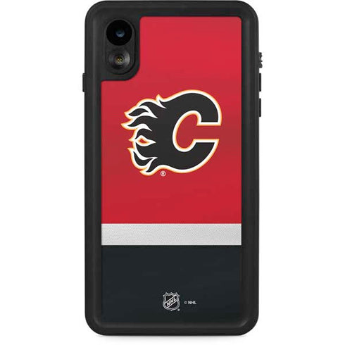 NHL Calgary Flames Jersey iPhone XR Waterproof Case