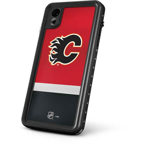 NHL Calgary Flames Jersey iPhone XR Waterproof Case