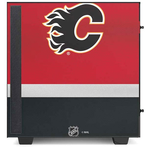 NHL Calgary Flames Jersey NZXT H510 Compact ATX Mid-Tower Case Skin