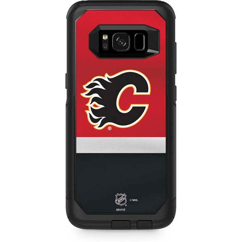 NHL Calgary Flames Jersey Otterbox Commuter Galaxy Skin