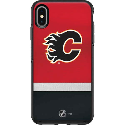 NHL Calgary Flames Jersey Otterbox Symmetry iPhone Skin
