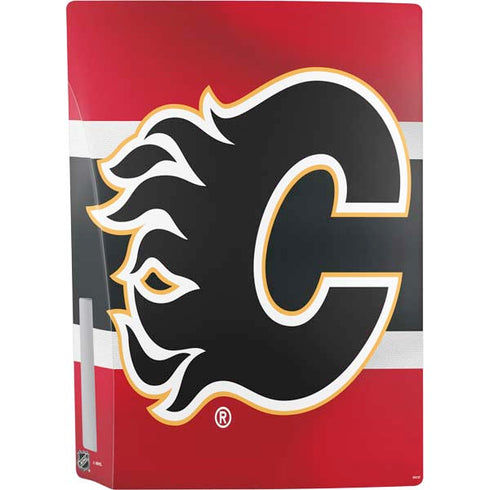 NHL Calgary Flames Jersey PS5 Console Skin