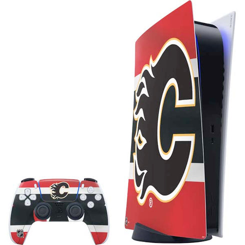 NHL Calgary Flames Jersey PS5 Digital Edition Bundle Skin