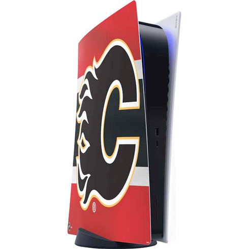 NHL Calgary Flames Jersey PS5 Digital Edition Console Skin