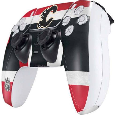 NHL Calgary Flames Jersey PS5 Controller Skin