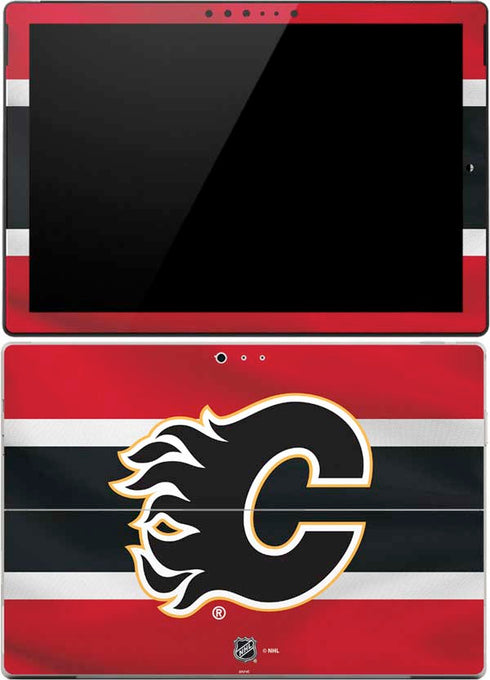 NHL Calgary Flames Jersey Surface Pro 4 Skin