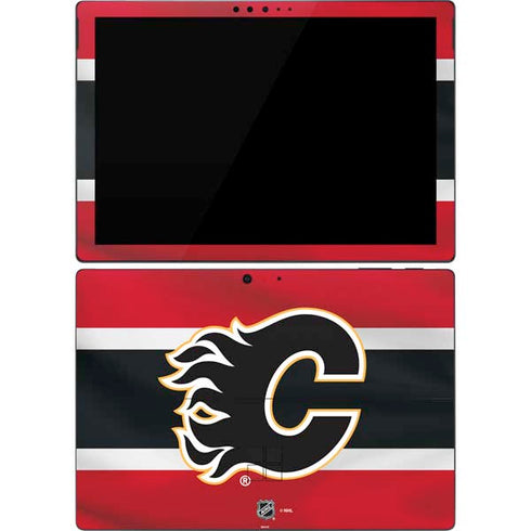 NHL Calgary Flames Jersey Surface Pro 7 Skin