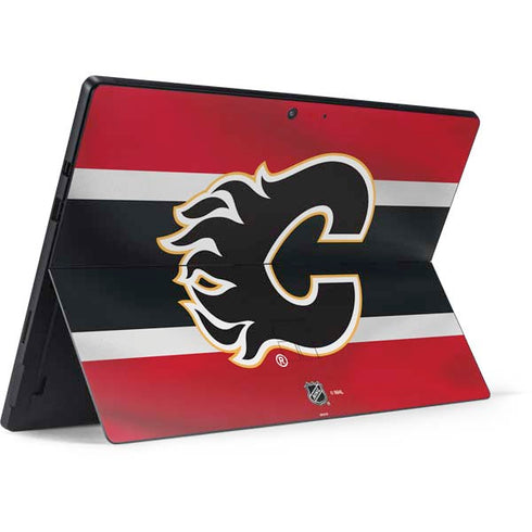 NHL Calgary Flames Jersey Surface Pro 7 Skin